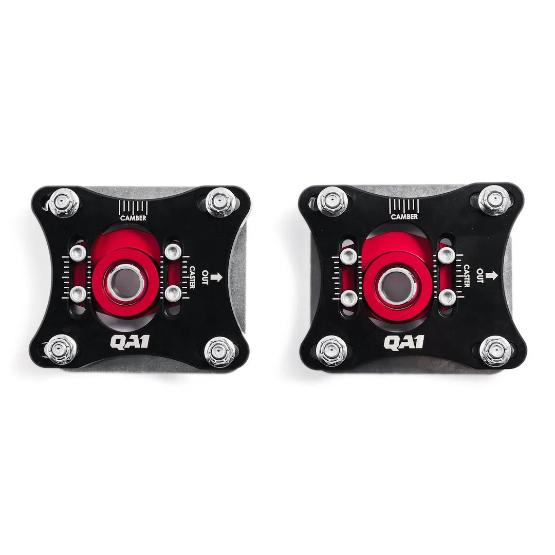 CC115 – QA1 Camber Caster Plate, For Use With QA1 Proma Star Struts Only Bolt-On Aluminum Set Of 2 With Hardware